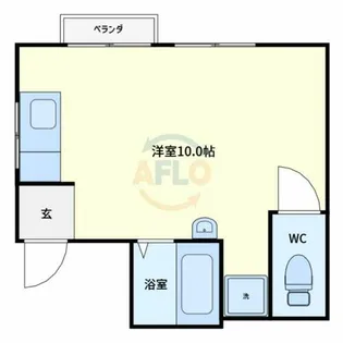 ハウス大幸【1階】の間取り