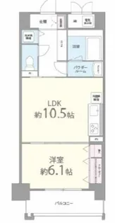 パレーブランシェ【3階】の間取り