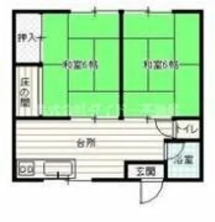 田中アパート【102号室】の間取り