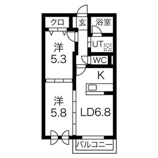 メニーズコート創成川【403号室】の間取り