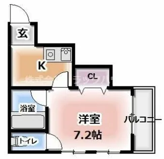 スターハウス【3階】の間取り
