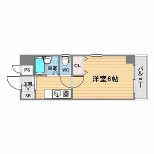 パルメーラ甲子園口【4階】の間取り