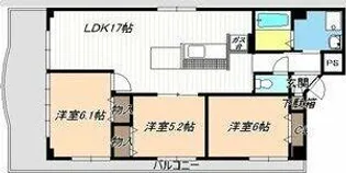 サンハイツヒロ【05-A号室】の間取り