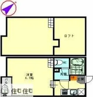 Woodman【2階】の間取り