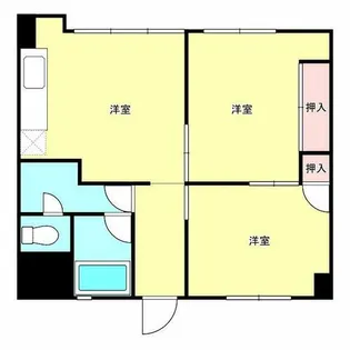 S-court BENTEN【6階】の間取り