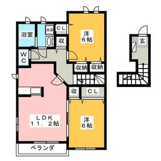K’f Style【2階】の間取り