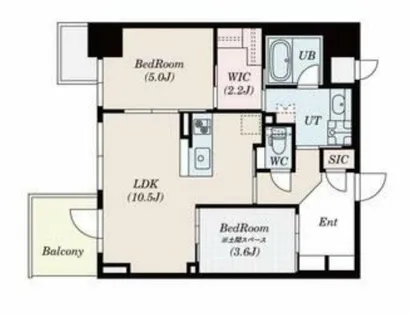 S-RESIDENCE福島diverse【2階】の間取り