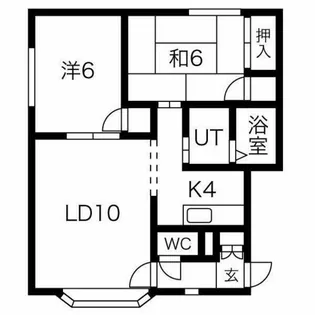 コンサート25【201号室】の間取り