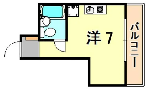 ラ・レジダンス・ド・エリール【11階】の間取り