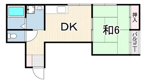 ガーデンパレス【3階】の間取り