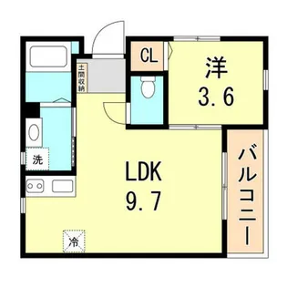 コート ロッソ【2階】の間取り