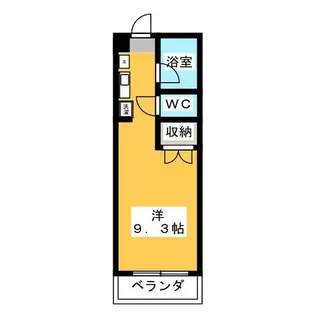 ビューテラス【1階】の間取り