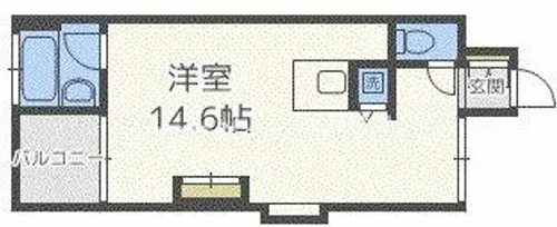匠空KYOMACHIBORI【6階】の間取り