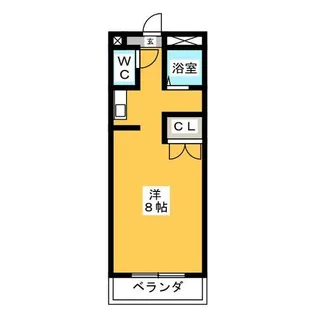 エクセル塩釜Ⅲ【4階】の間取り