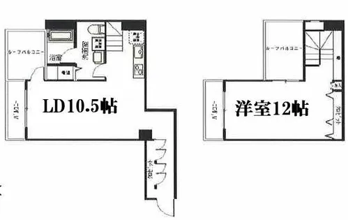クレグラン南船場【9階】の間取り