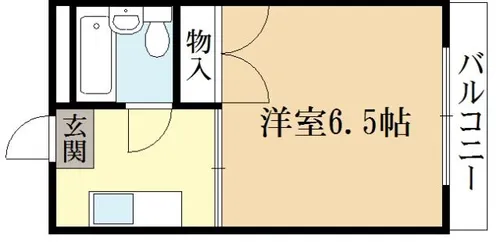 HRKスポーツレジデンス【4階】の間取り