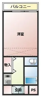 ヒロマンション【2階】の間取り