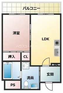 エスペランサ藤井2【2階】の間取り