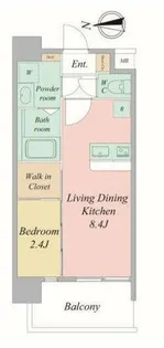 セレニテ梅田北アリエ壱番館【8階】の間取り
