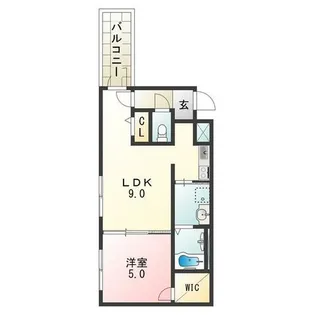 チェリーブロッサムⅠ番館【2階】の間取り