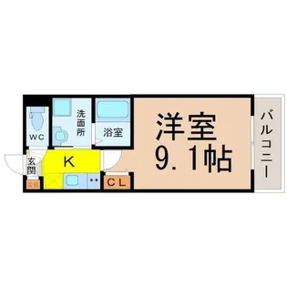 ヴァンクール御器所【1階】の間取り