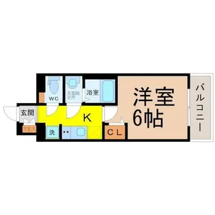 ディアレイシャス矢場町【8階】の間取り
