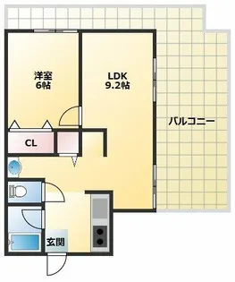 中野ビル【4階】の間取り