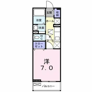 サンマルコ【1階】の間取り