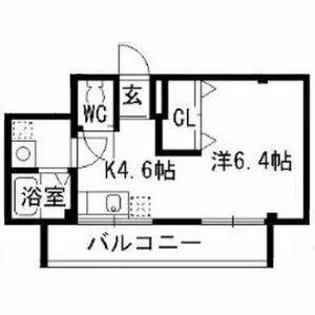サニーコート【2階】の間取り