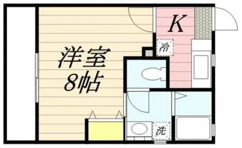 リブレア姪浜B棟【2階】の間取り