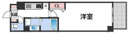 La Douceur心斎橋【7階】の間取り
