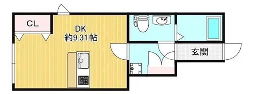 メゾン・ゆう A【101号室】の間取り