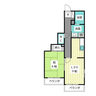 ラウムズ虹ヶ丘【3階】の間取り