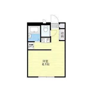 ミストラル西庄【1階】の間取り