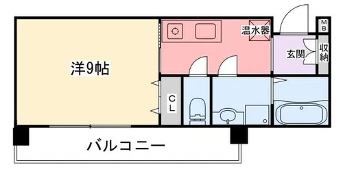 インタービレッジ青山二番館【2階】の間取り