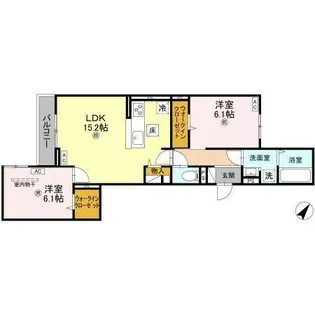 D-PLACE本町【1階】の間取り