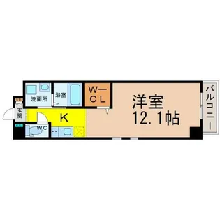 丸の内エンブルコート【8階】の間取り