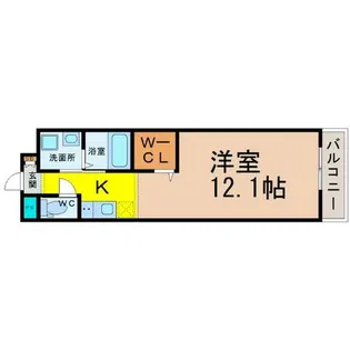 丸の内エンブルコート【7階】の間取り