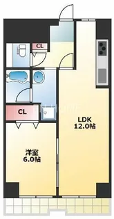 シエスタイレブン【9階】の間取り