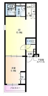 フジパレス尼崎武庫之荘【1階】の間取り