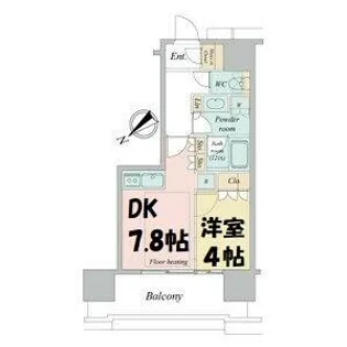 NAGOYA the TOWER【3階】の間取り