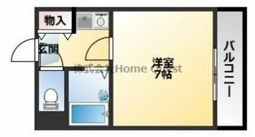 ADEKA-T【108号室】の間取り