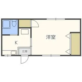 朝帆荘【2階】の間取り