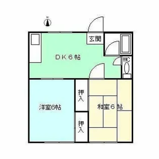 ハイツコシマエA棟【203号室】の間取り