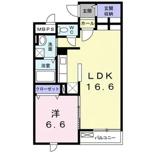 エレガントブリーゼ【2階】の間取り