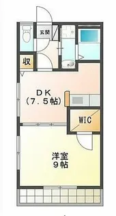 ブロードタウン神野 E【1階】の間取り