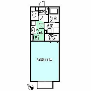 エミネンス【202号室】の間取り