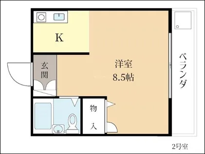 La Paix (ラペ)【2階】の間取り