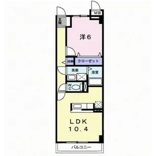 メディカル松下南EX【4階】の間取り