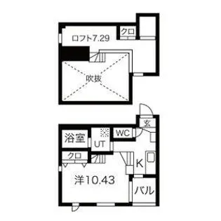 BRIQUE【1階】の間取り